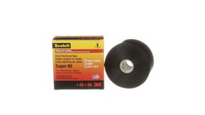 Scotch Super 88 Black Polyvinyl Chloride Electrical Insulation Tape, 50mm x 33m