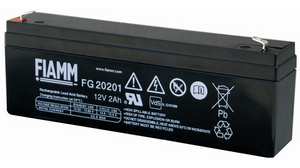 Batterie rechargeable, Plomb-Acide, 12V, 2Ah, Borne à lame, 4.8 mm