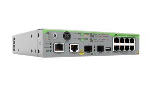 PoE Switch, Layer 3 Managed, 1Gbps, 98W, RJ45 Ports 8, PoE Ports 8