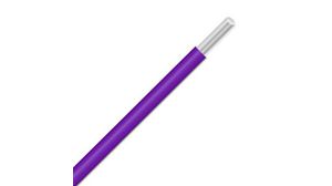 Draht PVC 1.3mm² Verzinntes Kupfer Violett 3057/1 30.5m