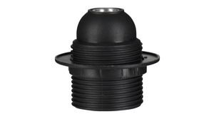 Lamp Holder E27 54mm Plastic Black