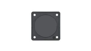 Blanking Cover Glossy INTEGRO Wall Mount Black