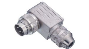 Circular Connector, 12 Contacts, Cable Mount, M16 Connector, Socket, Male, IP67, 423 Series