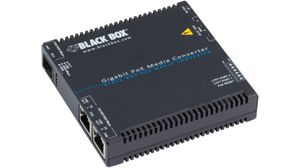 PoE-Medienkonverter, Faser Multi-Mode - Ethernet, Glasfaseranschlüsse 1SFP