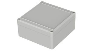 Plastic Enclosure with Membrane Keypad Edge Euromas II 120x122x57mm Light Grey Polycarbonate IP65