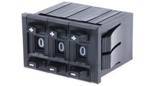 1MOhm Digital Display Precision Potentiometer 10-Turns 2-Gang Panel Mount, 3683S-1-105L