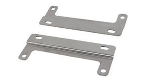 Wall Mounting Bracket for 73 Series Enclosure, Large, Stainless Steel, Silver