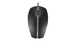 Wired Mouse GENTIX 1000dpi Optical Ambidextrous Black