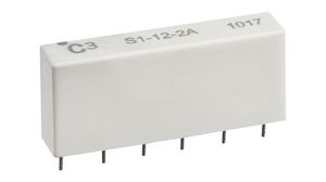Reed Relay, Screen, 780Ohm, 1NO + 1NO, 12V, 500mA