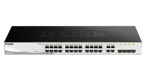 Ethernet Switch, RJ45 Ports 24, 1Gbps, Layer 2 Managed