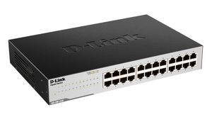 Ethernet-Switch, RJ45-Anschlüsse 24, 1Gbps, Unmanaged