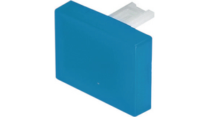 Cap Rectangular Blue Translucent Plastic 31 Series Switches