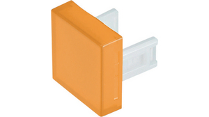 Cap Square Orange Transparent Plastic 31 Series Switches