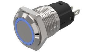 LED-Indicator, Soldering Connection, LED, Blue, AC / DC, 24V