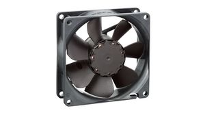 Axial Fan DC Sleeve 80x80x25.4mm 12V 1000min -1  20m³/h 3-Pin Stranded Wire
