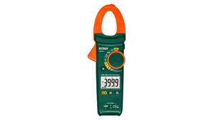 Zangen-Multimeter, TRMS AC + DC, 40MOhm, 1MHz, LCD-Anzeige mit Hintergrundbeleuchtung, 400A