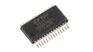 Multiprotocol Transceiver 28-Pin SSOP, FT232RL