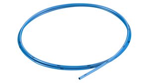 Hydrolysebestandige rør, 2.1mm, 3mm, Polyuretan, Blå, 50m