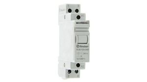 DIN Rail Latching Power Relay, 24V dc Coil, 16A Switching Current, DPST