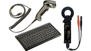 Barcode Scanner, Keyboard and Leakage Current Adapter for GT-900/GT-650, Black