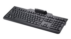 Keyboard, KB100, DE Germany, QWERTZ, USB, Cable