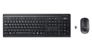 Keyboard and Mouse, 1600dpi, LX410, FR France, AZERTY, Wireless