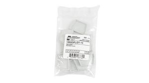 Replacement End Panel 51mm ABS Grey, Pack of 10 pieces