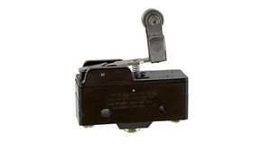 Micro Switch BZ, 15A, 1CO, 0.4N, Roller Lever