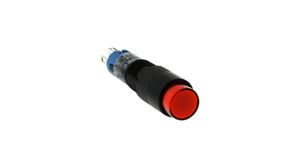 Illuminated Pushbutton Switch Latching Function 1CO 24 VDC / 220 VAC LED Red None