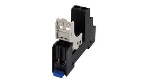 Relay Socket, Finger-Safe, RJ/RF2S Series, 8A, 250V, Screw Terminal
