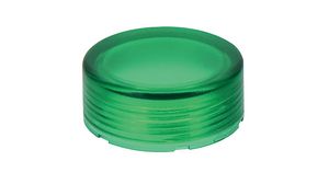 Switch Lens Round 23.6mm Green Plastic IDEC YW Series