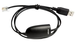 Headset Service Cable for Software Updates, USB-A Plug - , Black