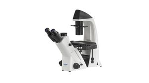 Microscope, Inversé, Infinity, Trinoculaire, 10x / 20x / 40x, Halogène, OCM-1, 304x599x530mm