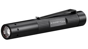 Torch, LED, Rechargeable, 120lm, 65m, IP54, Black
