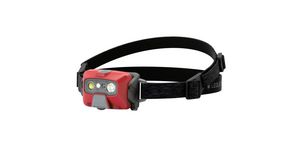 Headlamp, LED, Rechargeable, 800lm, 160m, IP68, Red