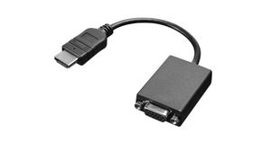 Video Adapter, HDMI Plug - VGA Socket, 1920 x 1080, Black