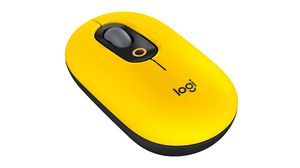 Wireless Mouse POP 4000dpi Optical Ambidextrous Black / Yellow