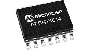 ATTINY1614-SSNR, 8bit AVR Microcontroller, ATtiny16, 20MHz, 16 kB Flash, 14-Pin SOIC