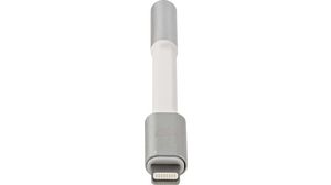 Audioadapters, Recht, Apple-verlichting - 3.5 mm socket