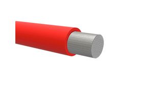 Fil multibrin PVC 60V 4mm² Cuivre étamé Rouge RKUB 10m