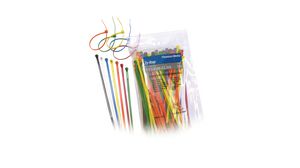 Cable Tie Assortment TY-Rap 186 x 4.8mm 220N Multicoloured