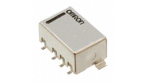 RF Relay, 2 Form C, DPDT, Momentary, 0.0