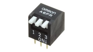 Piano DIP Switch, Long Lever, 2.54mm, PCB Pins