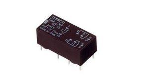 PCB Mount Signal Relay, 24V dc Coil, 2A Switching Current, DPDT