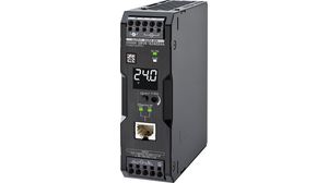 Book Type Power Supply, 91%, 24V, 15A, 240W, Adjustable