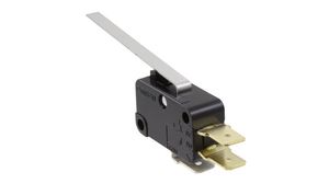 Micro Switch V, 15A, 1CO, 1.96N, Long Hinge Lever