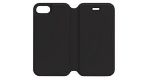 Flip Cover, Sort, Velegnet til iPhone 7/iPhone 8