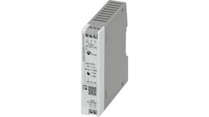 DIN Rail Mount Power Supply, 90.7%, 24V, 1.3A, 30W, Fixed