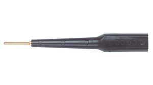 Banaan-aansluiting naar pin-adapter ø1.6mm Zwart 3A