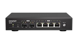 Ethernet Switch, RJ45 Ports 4, Fibre Ports 2SFP+, 10Gbps, Unmanaged